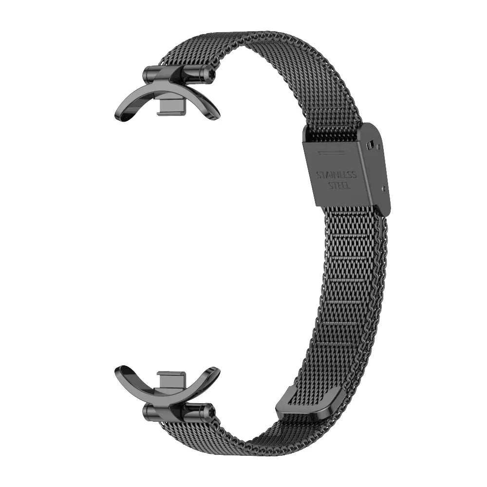 Mi Band 9 10 8 7 6 5 Strap for Xiaomi Smart Band 8 Bracelet NFC Global Version Leather Watch Band Mi 8 Wristband Miband 9 10