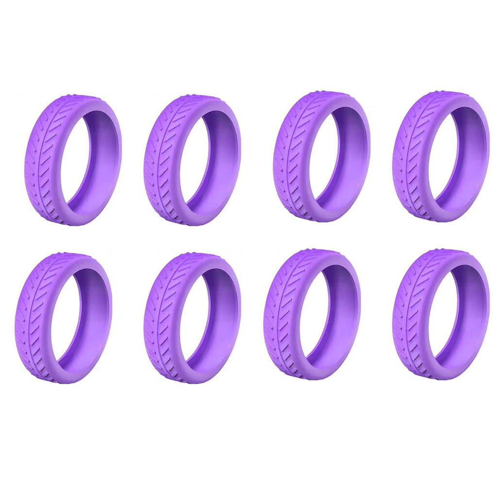 1/4/8PCS Silicone Cover Luggage Wheels Cover Luggage Protection Wheels Guard Carry On  Accessories Wheels Cover for Reduce Noise
