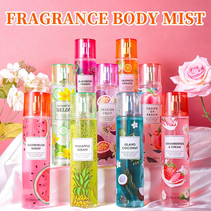 8 Fl.oz/236ml Hair & Body Mist for Women, Floral Fragrance Mist, Fresh Body Spray, Long-Lasting Perfume, Perfect for Daily Use