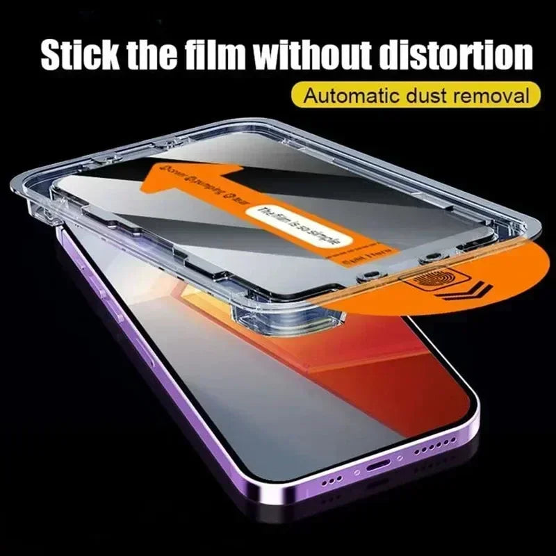 5Pcs Dust Free Installation Privacy Screen Protector for IPhone 14 11 12 13 15 16 Pro Max 15 16 Plus 13 Mini 16E Anti-spy Glass