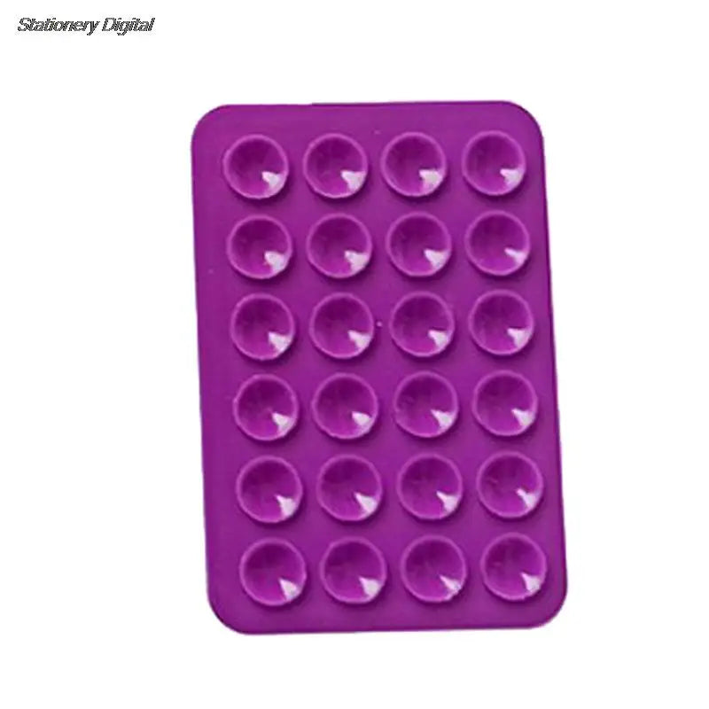 Single Side Silicone Suction Pad For Phone Sticky Gel Mat Anti-Slip Gripper Pad Universal Fixate Adhesive Reusable Holder
