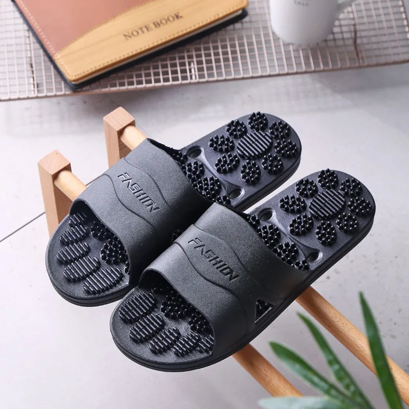 Spa Slippers Indoor Home Non-slip Quick Dry Massage Shower Shoes