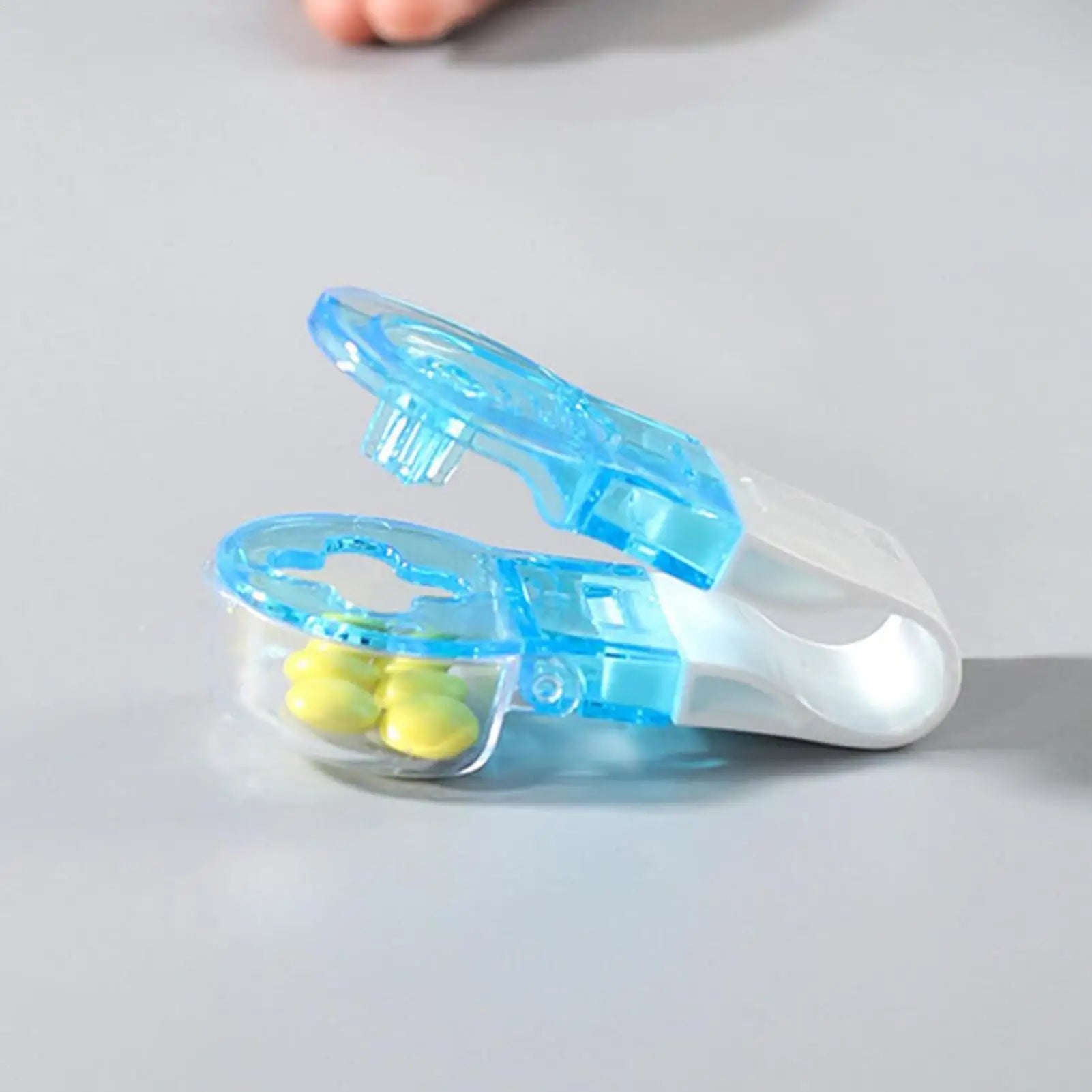 Pill Remover Tool Small Pills Dispenser Remover Pill Dispenser suitable for travel Pill Case No Contact to Take Out Pills from