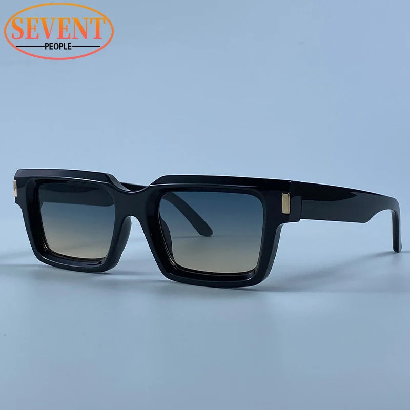 Steampunk Square Sunglasses Men 2026 Luxury Designer Trendy Photochromic Driving Punk Sun Glasses Male Outdoor Streetwear Shades