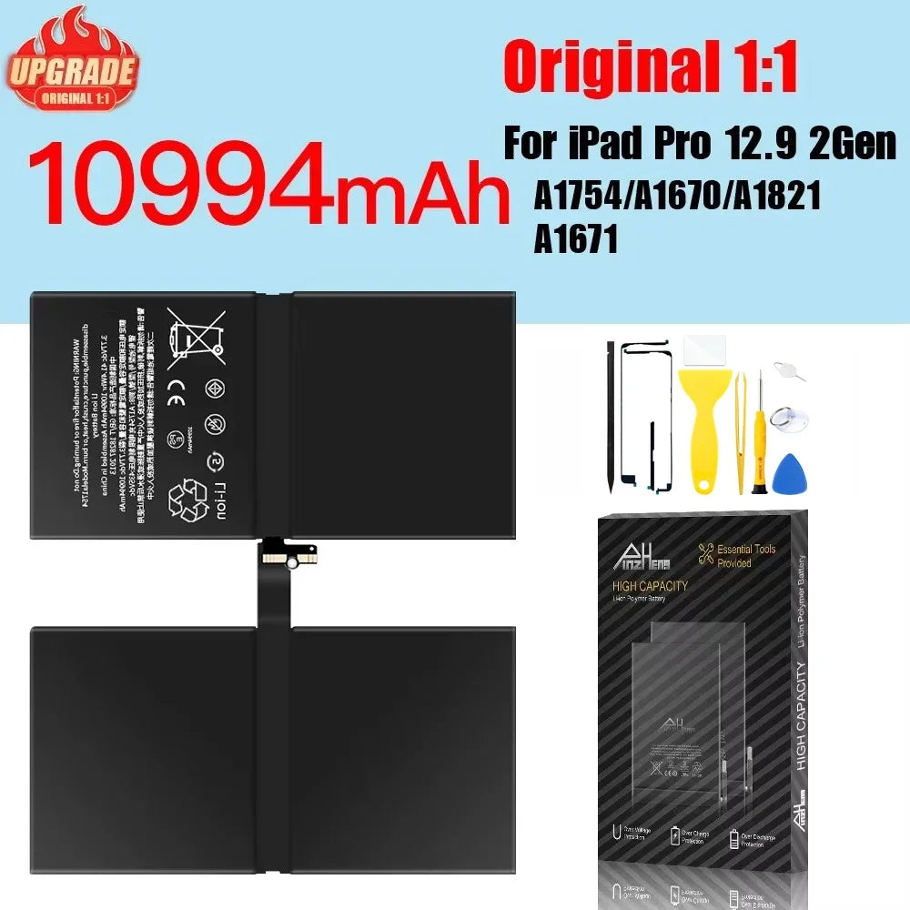PINZHENG Tablet Battery For iPad 5 6 Air A1474 A1475 A1893 For iPad Air 2 A1566 10.2 Mini 2 3 4 5 Pro 9.7 10.5 11 12.9 Battery