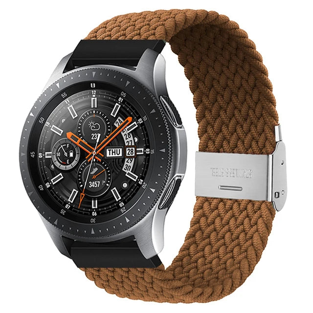 20mm 22mm Nylon strap for Samsung Galaxy Watch 3 42mm 46mm Gear S3 Active 2 Watch Adjustable Bracelet For Amazfit Huawei Correas