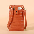 Women Mini Bag PU Leather Crossbody Purse Wallet Shoulder Pouch Mobile Phone Bag