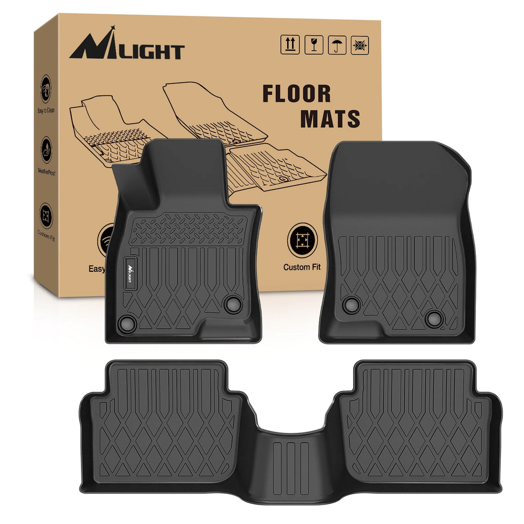Nilight Custom Fit TPE Floor Mats All Weather Waterproof Heavy Duty Car Floor Liners for Mazda CX-5 2017-2025 Mazda3 2014-2018 2019-2025 Mazda6 2014-2021 CX-30 2020-2025 CX-50 2023-2025 CX-90 2024-2025 3 Row