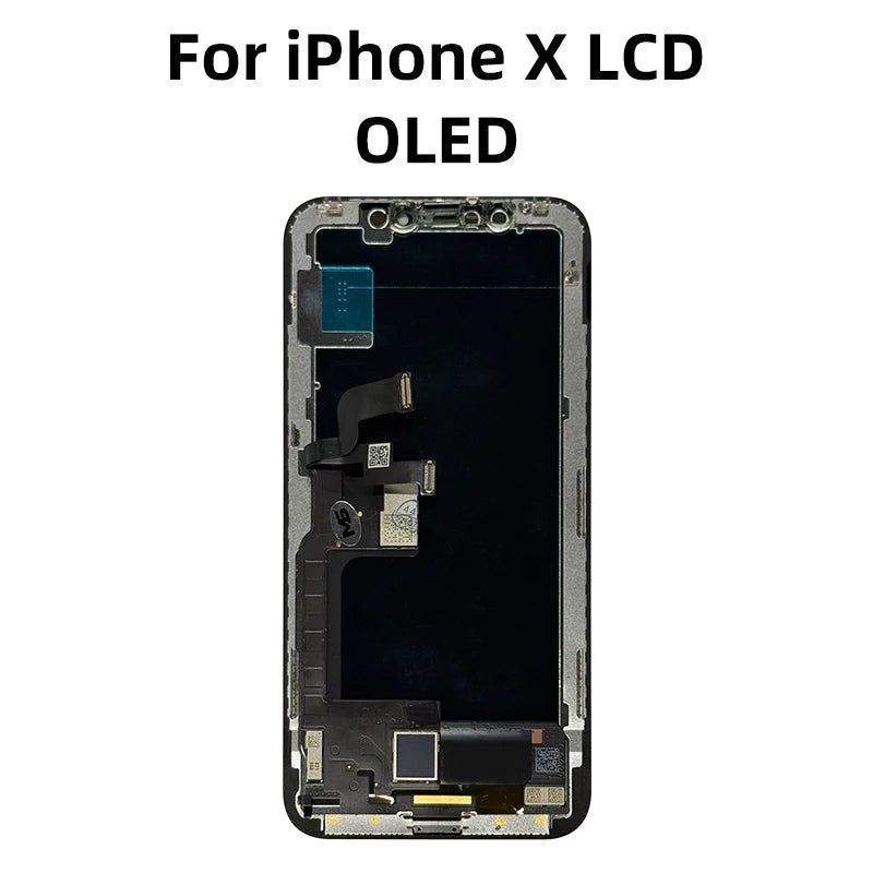OLED For iPhone X XS MAX Display 11 Pro 12 Pro Max LCD 3D Touch Screen Digitizer Incell For iPhone 11 XR 12 Mini 13 14 Plus 15