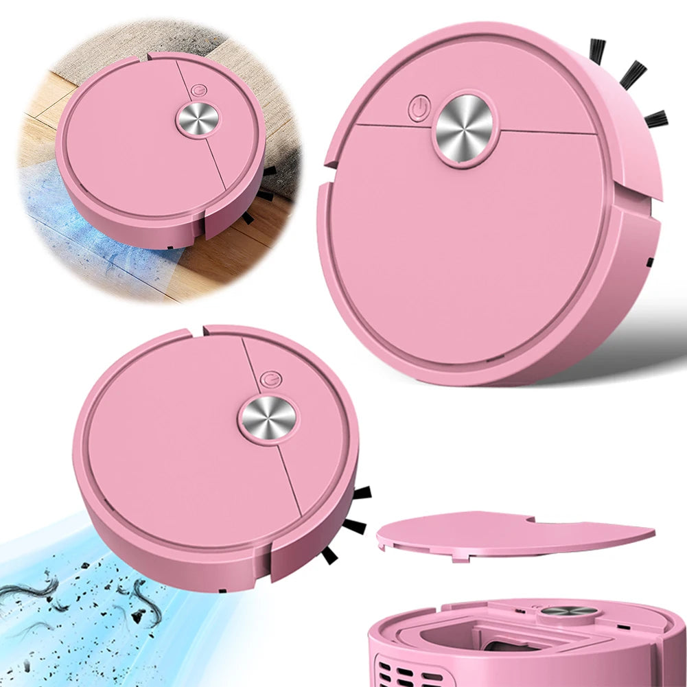 3 in 1 Sweeping Robot Vacuum Cleaner Mopping Smart Home USB Rechargeable Vacuum Mop Robot Sweep Floor Robot for Home Office
