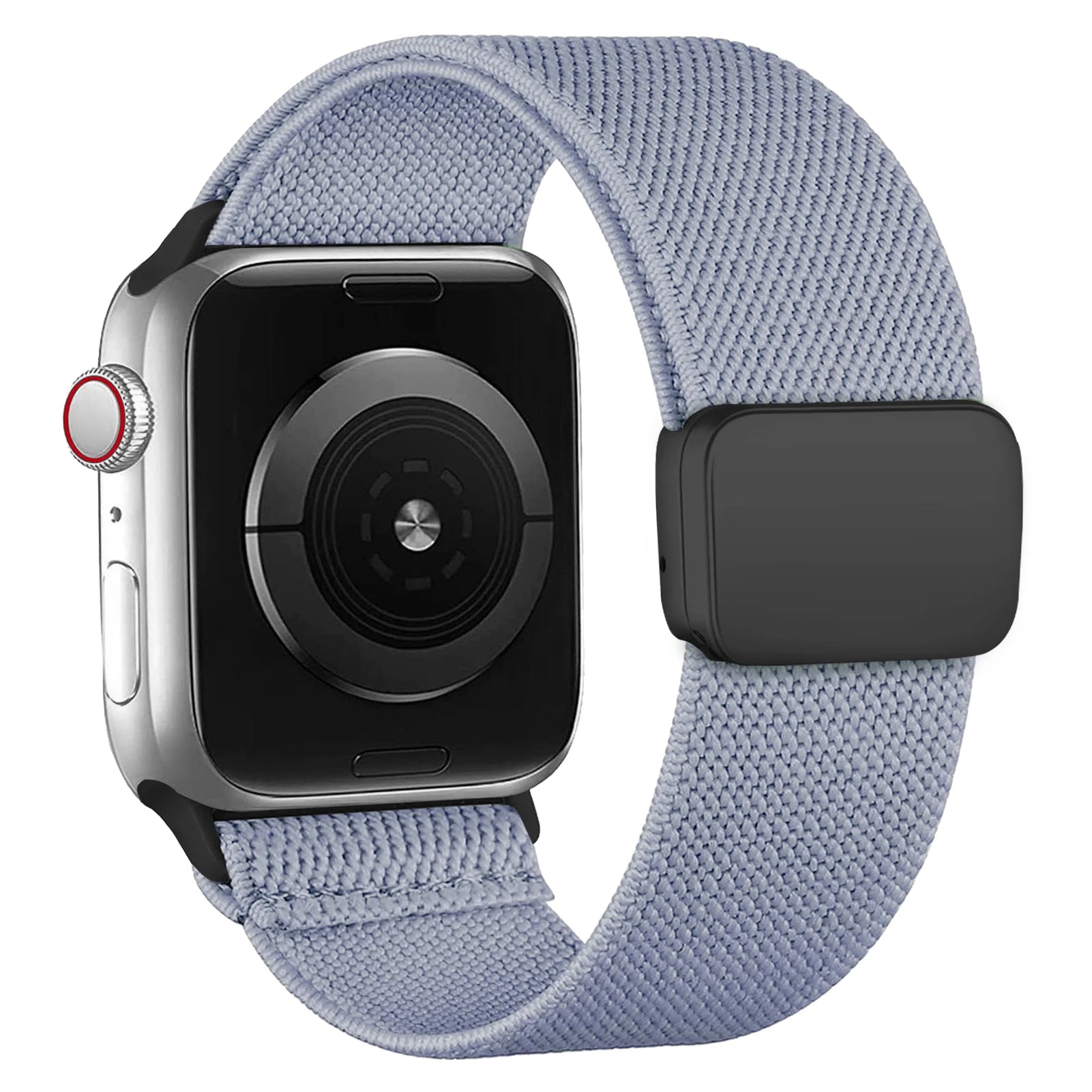 Magnetic Loop For Apple Watch Band 40mm 44mm 45mm 49mm 41mm 38mm Nylon sport bracelet iwatch ultra 3 2 Series 11 10 9 8 se strap