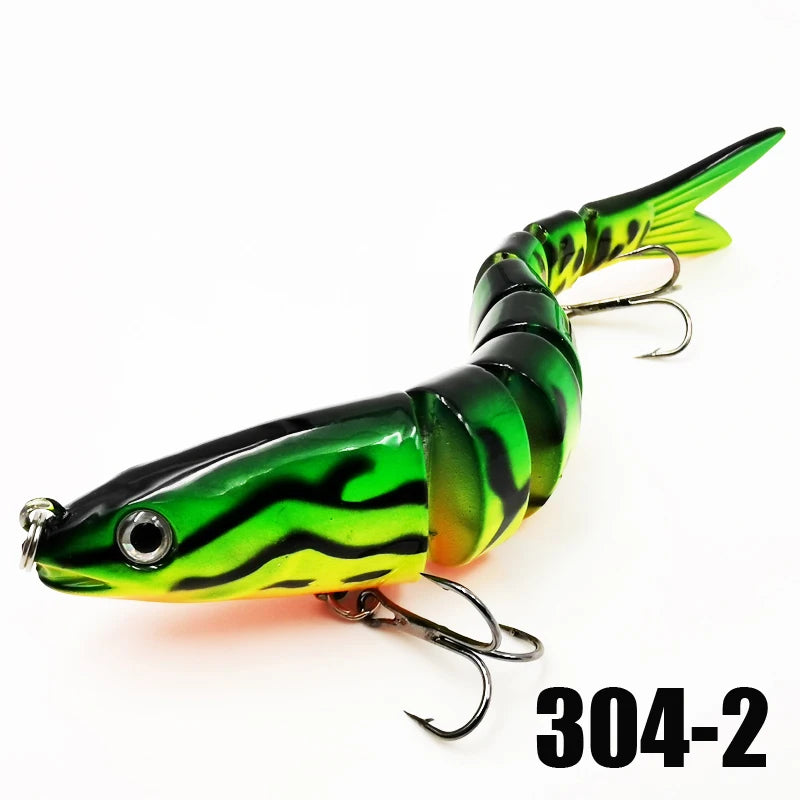 Fishing Lures Multi Jointed Swimbait Crank Bait Slow Sinking Bionic Artificial Bait Freshwater Saltwater Trout Bass Fishing Acce