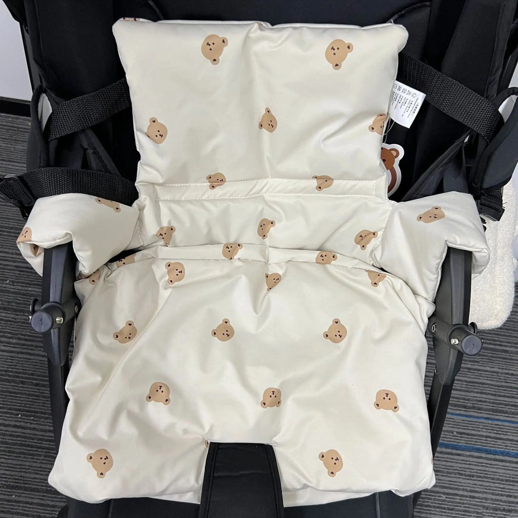 Baby Dining Chair Cushion Four Seasons Portable Non slip Integrated Cushion for Going Out Baby Dining Chair Accessories Cushion