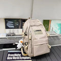 Fashion Big Student School Backpack Rucksack Girls Boys School Bag High Capacity Women Backpack Female Leisure Travel Mochila