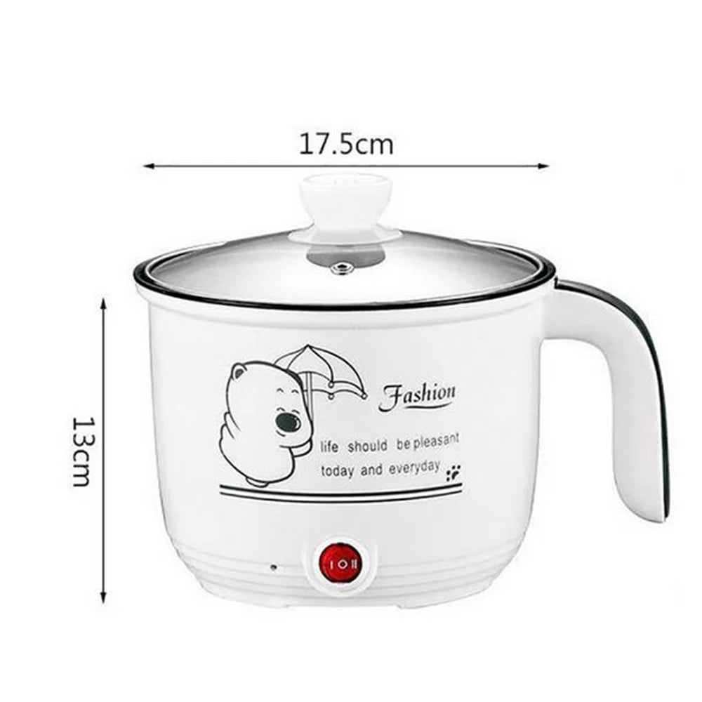 220V Electric Rice Cooker With Stainless Steel Steamer Multifunctional Kitchen Cooking Pot Non-stick Pan Hot Pot BBQ Home Use