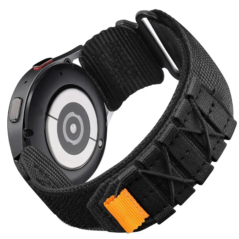 20mm 22mm Nylon Strap for Samsung Galaxy Watch 5 Pro Watchband for Galaxy Watch 7 6 40 44mm Watch 4 42 46mm ReplacementWristband