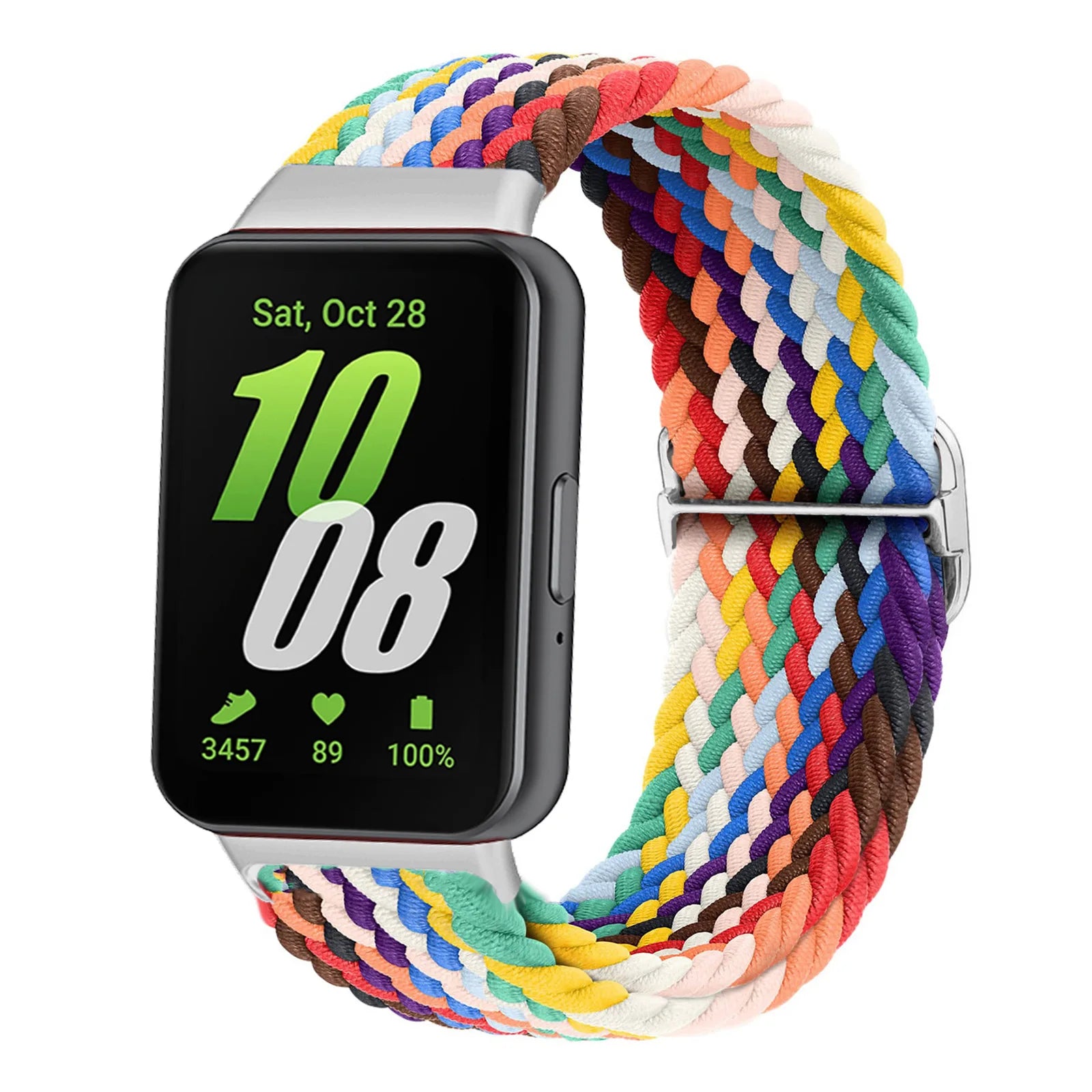 for Samsung Galaxy Fit 3 Strap Accessories watchband sport Nylon Braided Adjustable Replacement correa bracelet Galaxy fit3 band