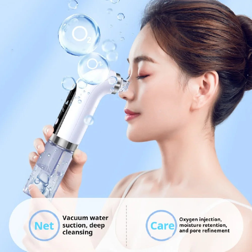 Black Pore Vacuum Cleaner Electric Micro Bubble Cleanser USB Charging Beauty Instrument Skin Care Tool