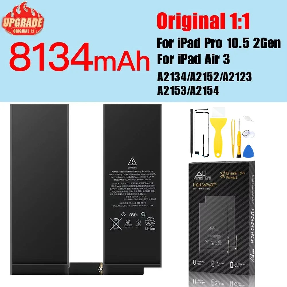 PINZHENG Tablet Battery For iPad 5 6 Air A1474 A1475 A1893 For iPad Air 2 A1566 10.2 Mini 2 3 4 5 Pro 9.7 10.5 11 12.9 Battery