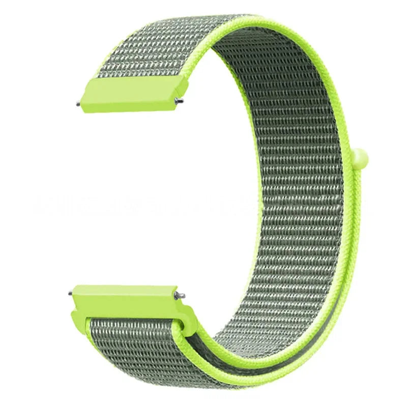 Nylon Loop For Garmin Forerunner 965 255 265 745 Bracelet For Garmin Vivoactive 6 5 4 3/Venu 2 3/Active/Chronos 22mm 20mm Strap