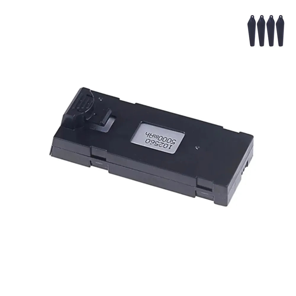 Upgrade 3.7V Drone Battery Accessory 5000mAh For E88 E88 PRO E99 PRO E525PRO Mini Uav Drone Battery 4K Drone Spare Parts Battery