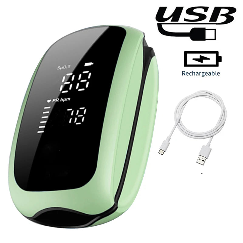 Rechargeable Oximeter Infrared Fever Thermometer Digital LCD Infant Adult Non-contact Laser Body Temperature Ear Thermometer