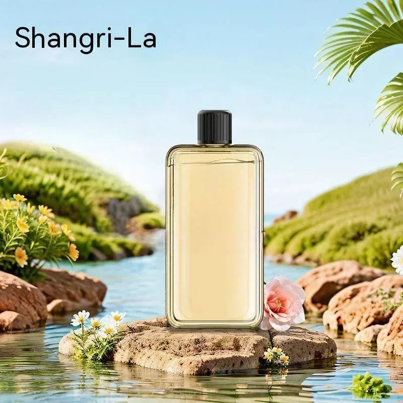 Portable Wireless Wall Hanging Aromatherapy Diffuser Machine with Display Automatic Fragrance Spray Bathroom Deodorization Air