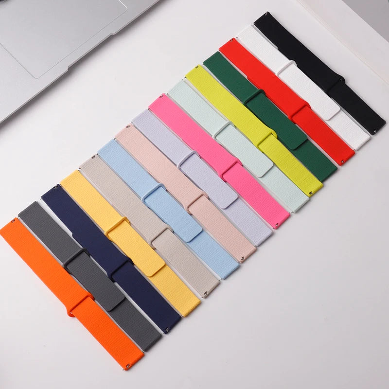 18 20 22mm for Garmin Venu 4 41mm 45mm Venu 3S 2 2S SQ Vivoactive 5 6 3 4S Magnetic Silicone Band Forerunner 165 265S 255S Strap