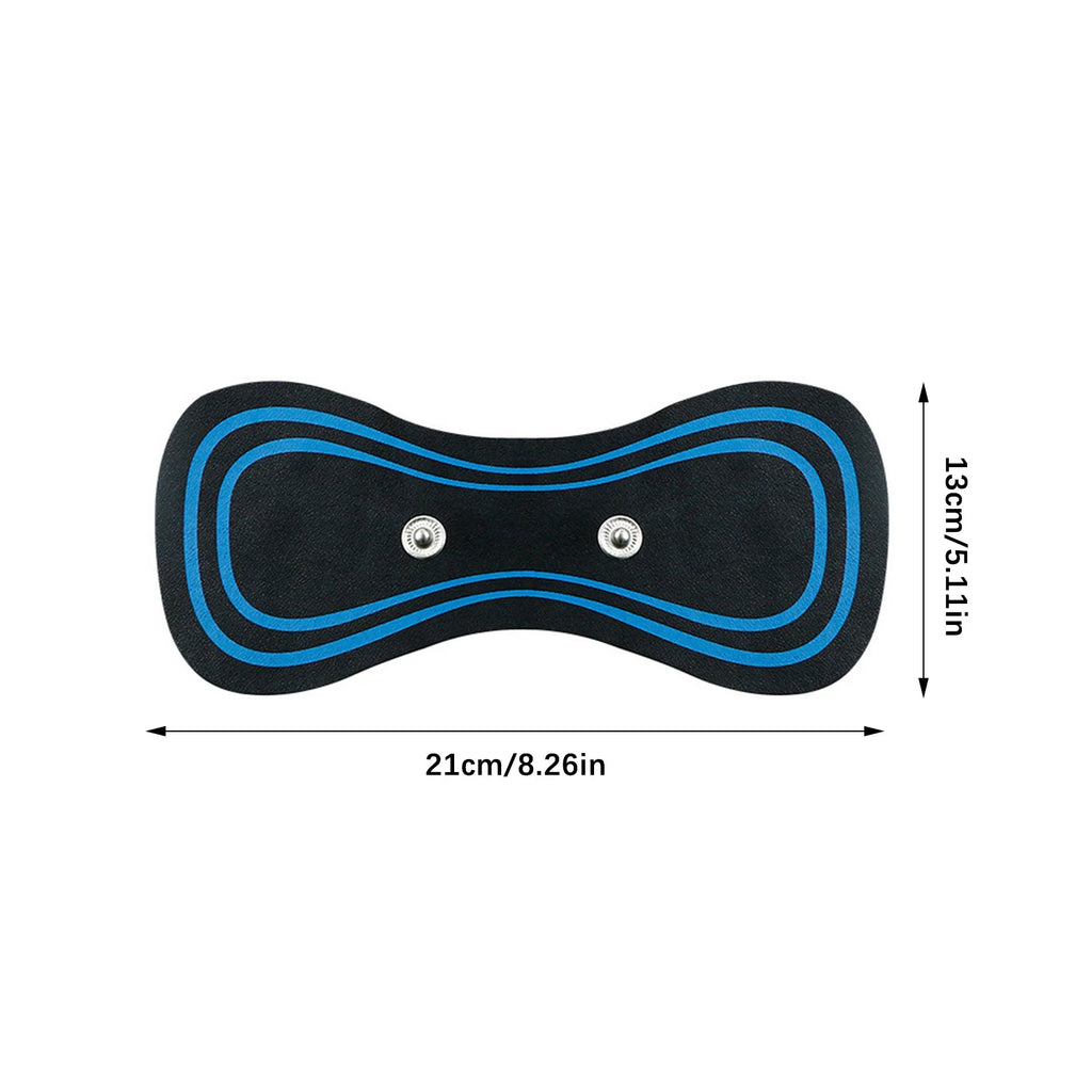 Portable LCD Neck Massager Pad Washable Back Lumbar Fatigue Relief Device