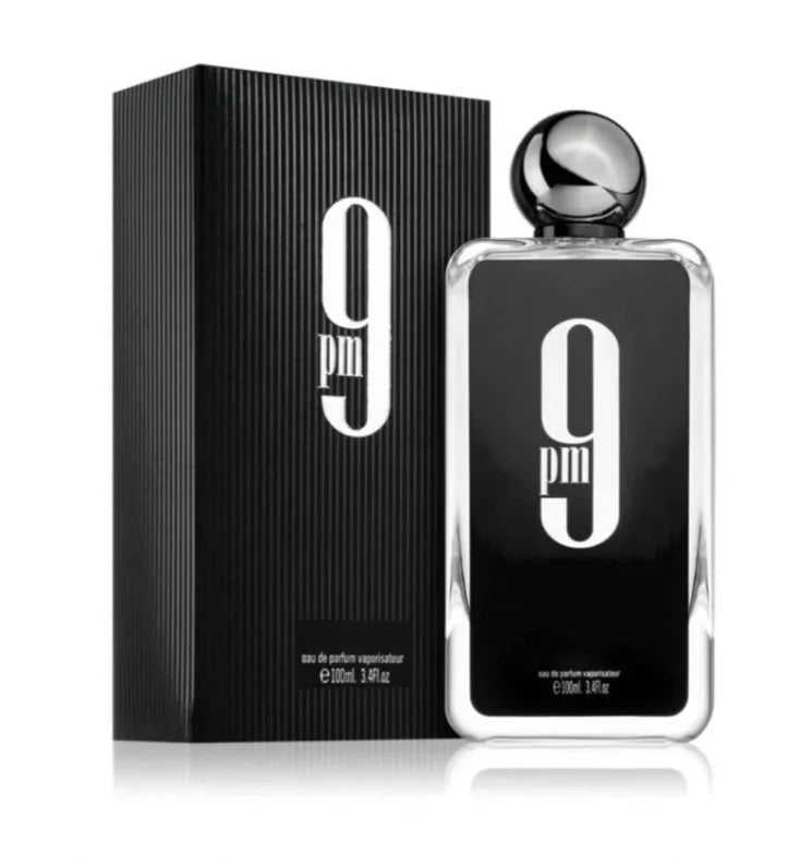 Afnan perfumes 9 pm mens extrait de parfum 100 ml Long-lasting fragrance suitable for everyday use Valentine's Day gift.s