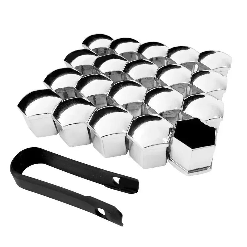 17/21/19mm 20PCS Car Wheel Nut Caps Protection Covers Caps Anti-Rust Auto Hub Screw Cover Car Tyre Nut Bolt Exterior Decoration