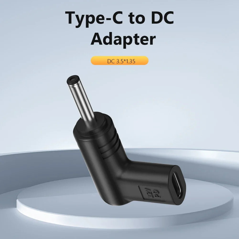 12V Power Connector Multifunctional Type C To DC Jack Plug Charging Adapter USB Type C Female To DC Male for Surveillance Camera