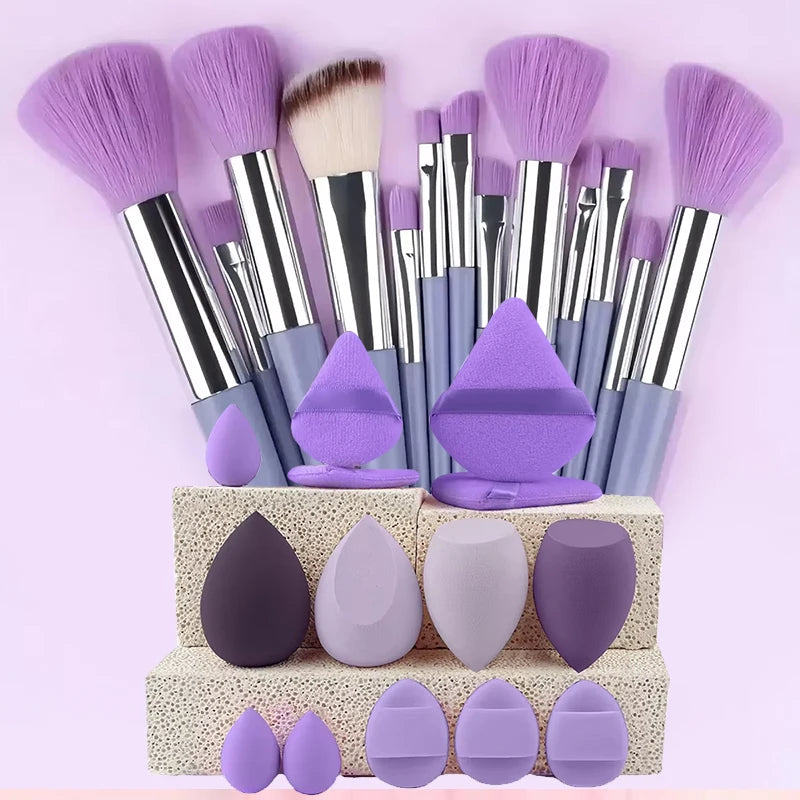 10PCS Makeup Brush Set Professional Super soft detail brush Blush Brush Foundation Concealer Eyeshadow Brush