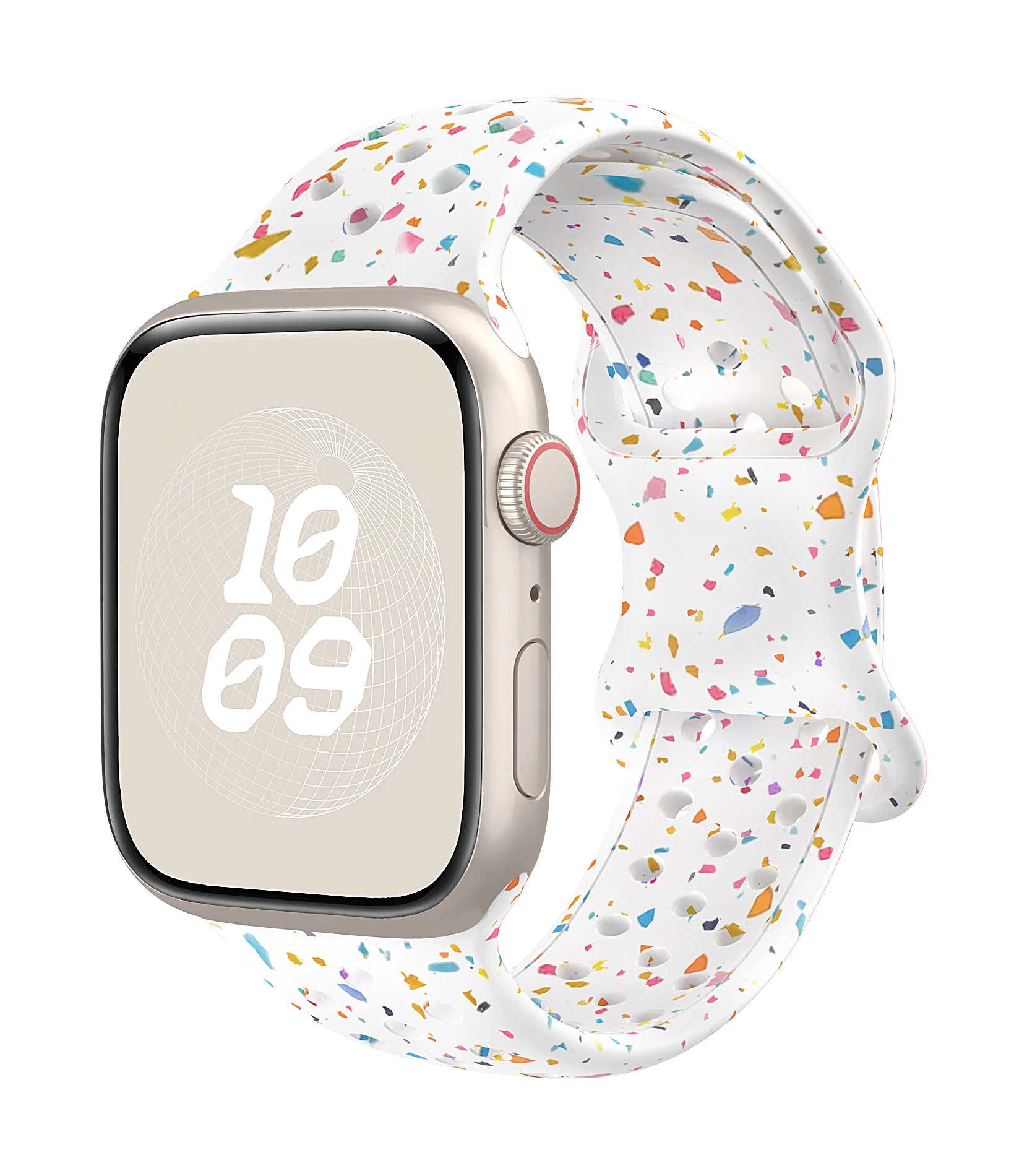 Silicone Strap for Apple watch band 40mm 41mm 45mm 44mm 46mm 49mm 42mm Breathable bracelet iwatch Series 11 10 9 8 SE 3 Ultra 2