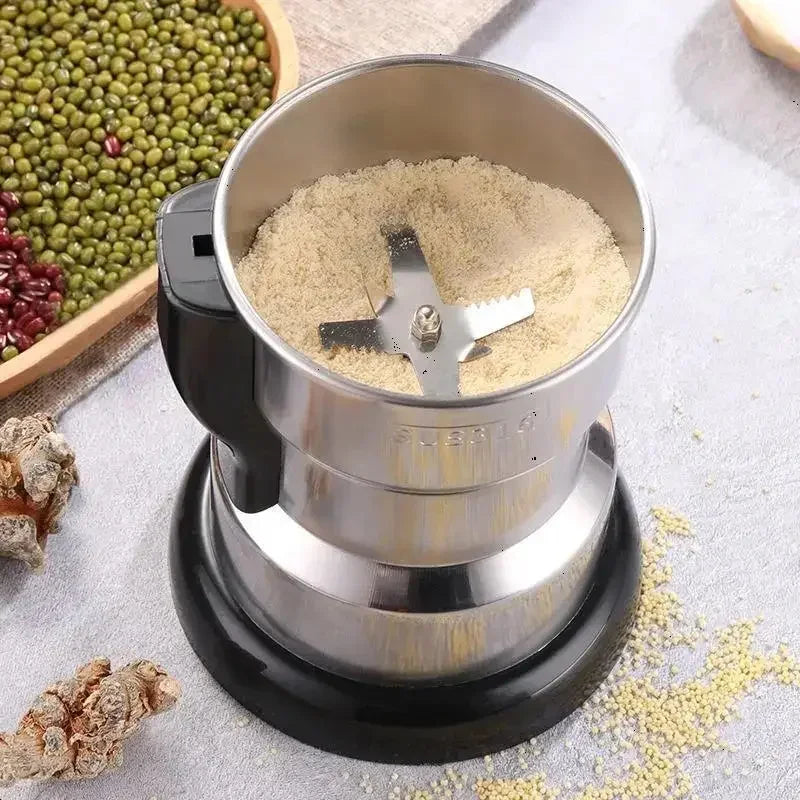 400W Multifunctional Electric Coffee Grinder For Home Kitchen Grinding Machine Cereal Nuts Beans Spices Grains