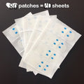 80Pcs Lifting Face Stickers Invisible Transparent Thin Face Patches Lift Tools V-Shape Face Wrinkle Sagging Skin Adhesive Tape