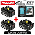 Original Makita Battery DDF487 Cordless Driver Drill Brushless Electric Impact Screwdriver Rechargeable  battery Power Tool