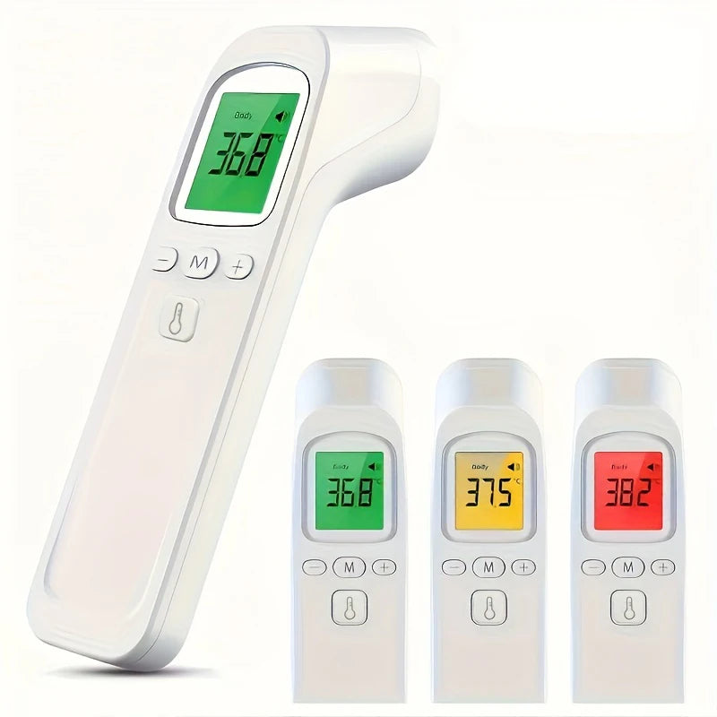 Household Thermometer Digital Non-Contact LED Infrared Body Thermometer Tool or Handheld Finger Pulse Oximeter Blood Oxygen