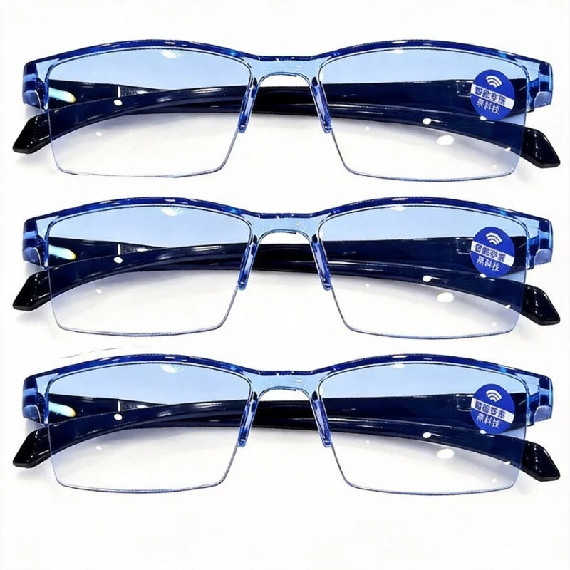 Ultralight Smart Automatic Zoom Reading Glasses Anti Blue Ray Eyeglasses Autofocus Presbyopia  Eyewear