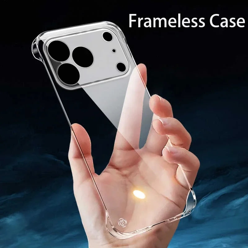 Ultra Thin High Transparent Hard PC Case For iPhone 18 17 15 14 13 12 16 Pro Max 17e Crystal Clear Shockproof Bumper Phone Cover
