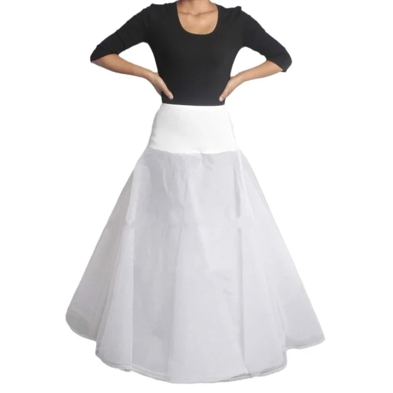 Petticoat Crinoline Slips Hoop Skirt Vintage Underskirt for Gown Dress