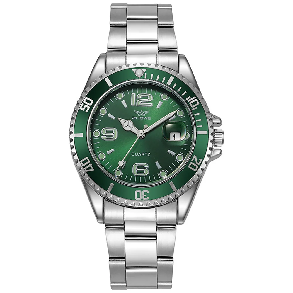 Luxury Mens Watches Stainless Steel Business Date Quartz Watch Men Fashion 2025 Sport Clock Relogio Masculino