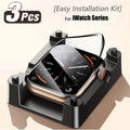 Install Tray Screen Protector for Apple Watch Ultra Series 9 8 7 6 5 4 3 SE Protective iWatch 49mm 45mm 41mm 44mm 42mm 40mm 38mm