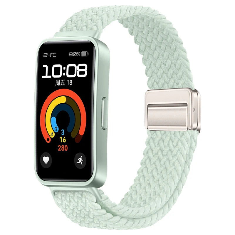 Sports Nylon Loop Strap for Huawei Band 11/11 Pro/10/9/8 Official Replacement Bracelet Belt Huawei Band 11 Wristband Accessories