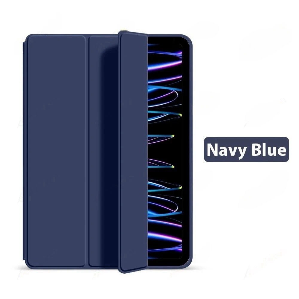 For iPad A16 Case 11th 2025 11inch A3355 TPU Trifold Magnetic Stand Tablets Cover For iPad 10th Generation Cases 10.9'' A2757