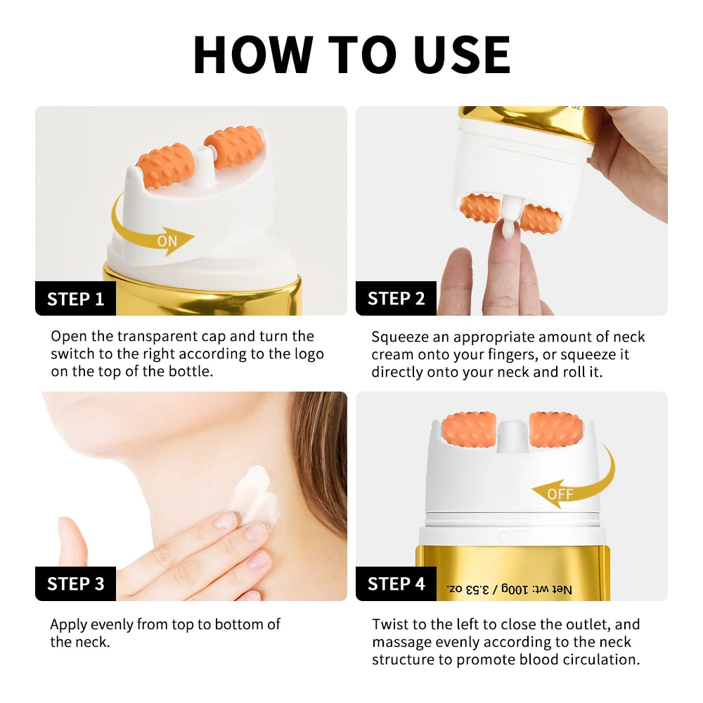 AH-8 Firming Neck Cream Deep Nourishing Moisturizing Neck Lotion Smooths Fine Lines Improves Neck Skin Firmness Skincare Product