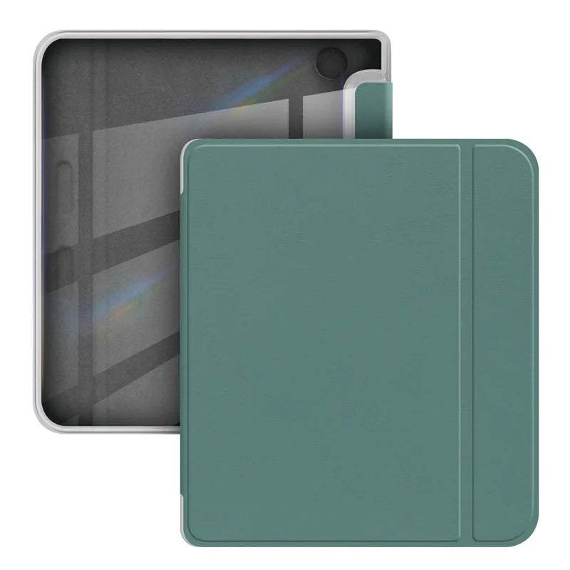Slim PU Leather Cover For KOBO Libra Colour 2024 Libra 2 2021 7'' N428 N418 Ebook Shockproof Smart Case with Clear Back Funda
