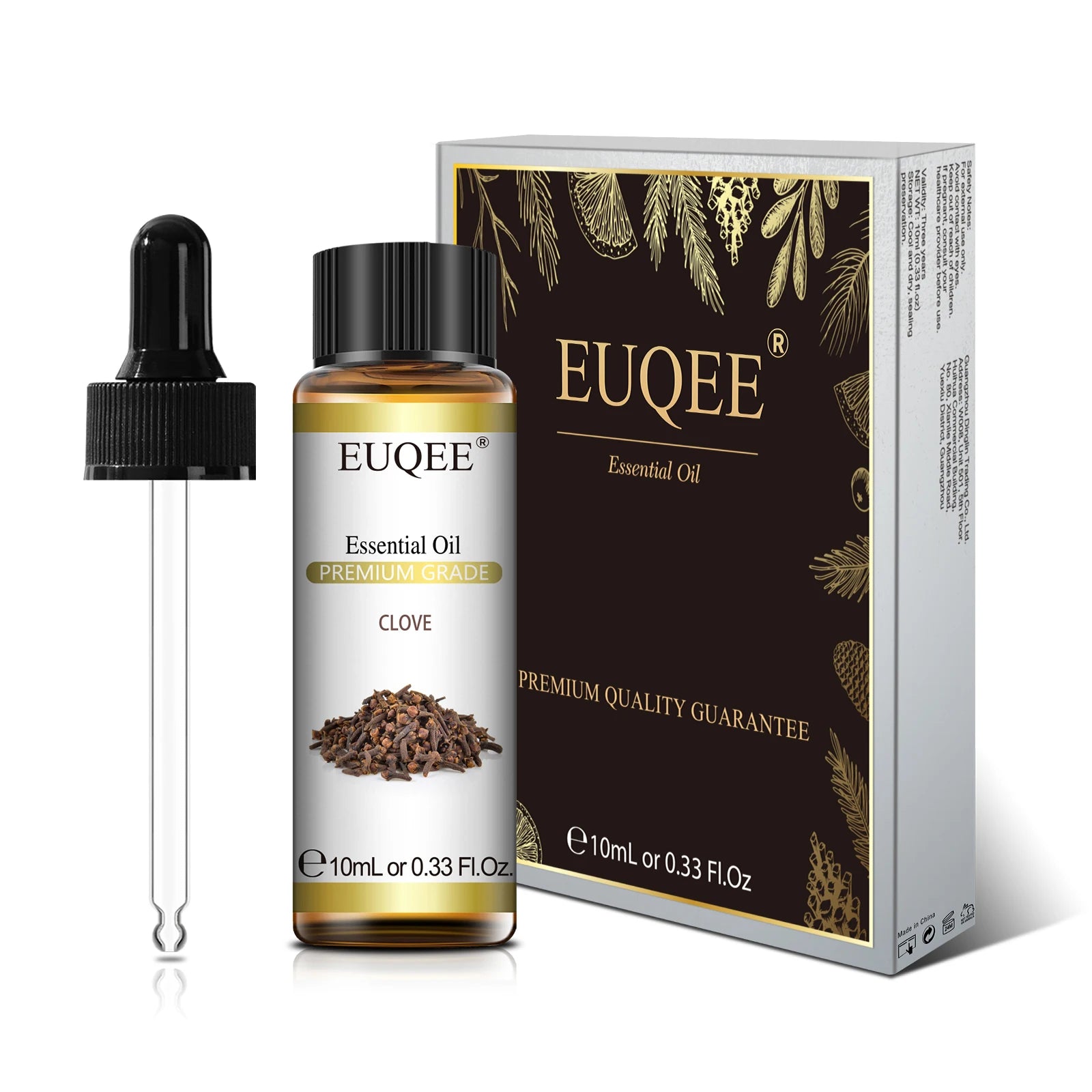 EUQEE 10ml Oregano Vetiver Essential Oil For Humidifier Candle Making Myrrh Ginger Helichrysum Lemon  Rose Eucalyptus Aroma Oils
