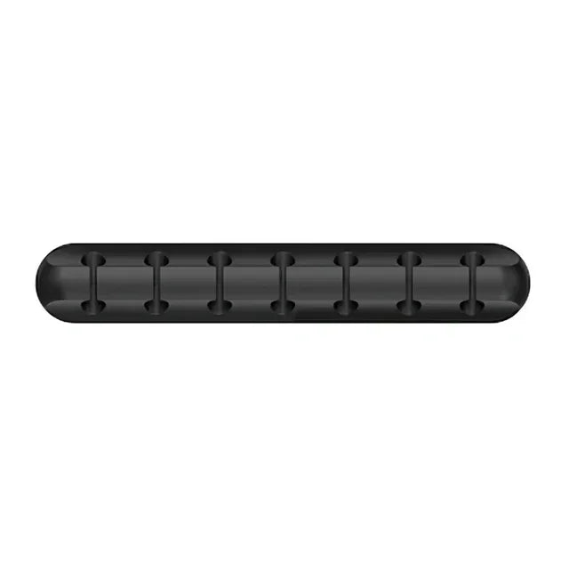 VIKEFON Cable Cord Wire Organizer Silicone USB Cable Winder Management Clips Self Adhesive for Mouse Keyboard Headset For iPhone