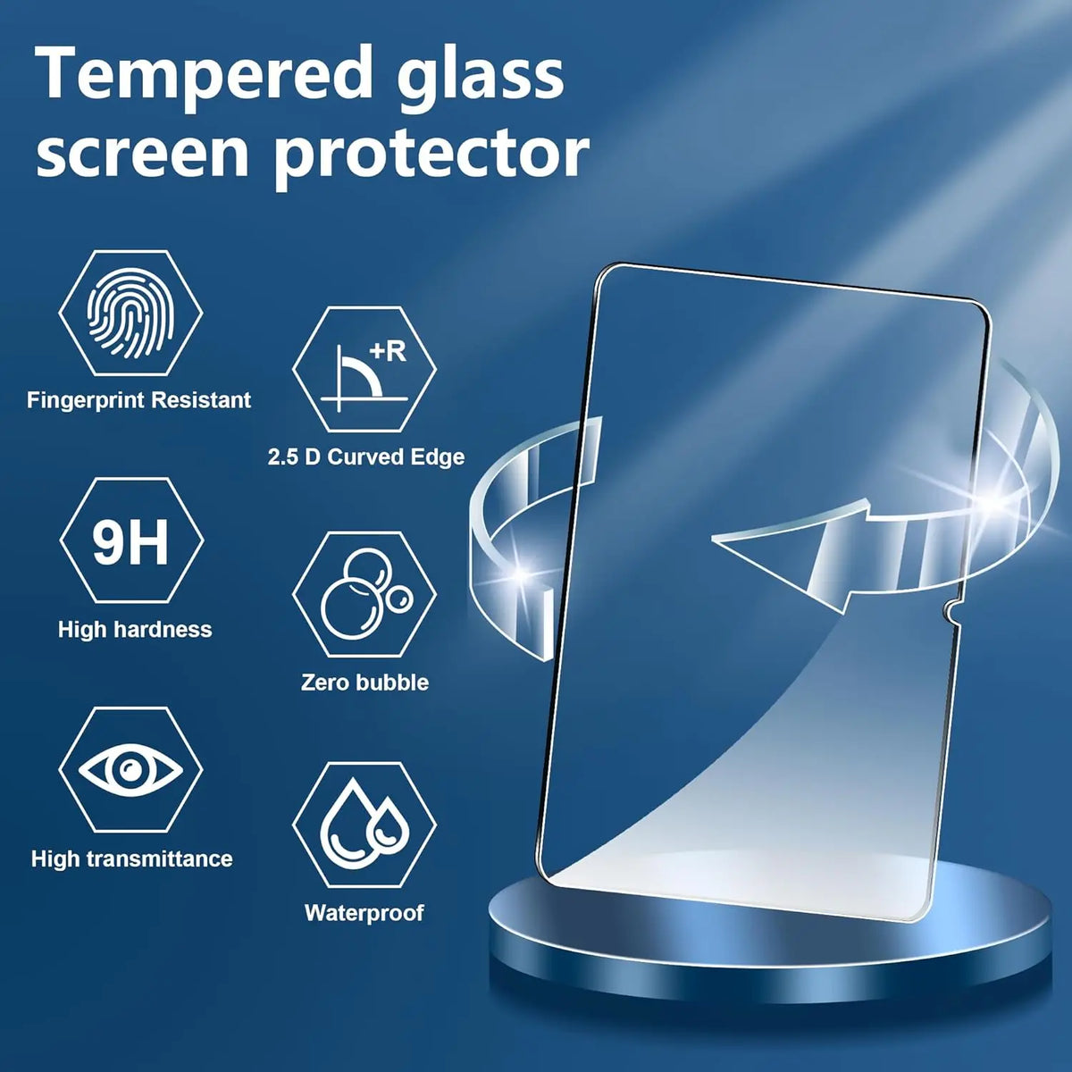 11 inch Tempered Glass For Lenovo Idea Tab (11") 2025 TB-336ZU / TB-336FU Anti-Fingerprint HD Screen Protector Protective Film